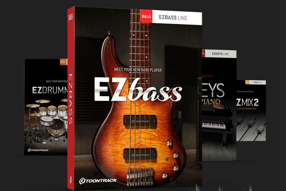Toontrack – EZBASS主程序+全套扩展音色 Win/MacOS-YU158-音频制作系统办公资源