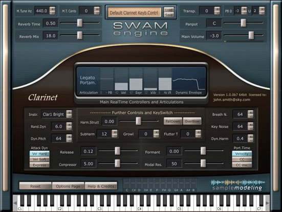 Sample Modeling The Soprano and Bass Clarinets.v1.0.3超好用的单簧管音源 Windows-YU158-音频制作系统办公资源