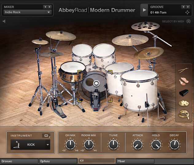 Abbey Road 60s/70s/80s/Morden Drums Library鼓音源四件套 Windows/MacOS 康泰克标准音色-YU158-音频制作系统办公资源
