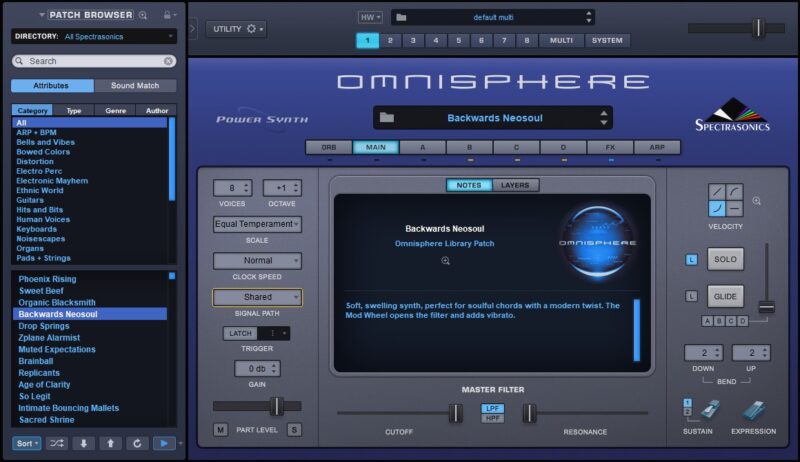 四巨头经典合成器Omnisphere 2.6大气合成器PAD音源完整版 Windows-YU158-音频制作系统办公资源