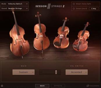 录音室流行弦乐2Native Instruments Session Strings 2 v1.0 Windows/MacOS 康泰克音色-YU158-音频制作系统办公资源