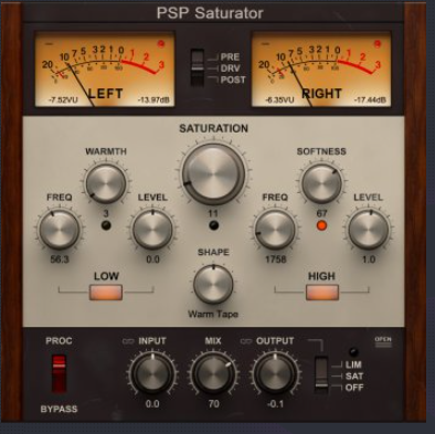 饱和器Setup PSP Saturator v1.1.2 WIN-YU158-音频制作系统办公资源