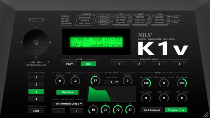 Nils’K1v Rompler 合成器插件 Windows-YU158-音频制作系统办公资源