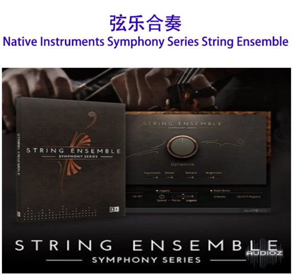 弦乐合奏Native Instruments Symphony Series String Ensemble Windows/MacOS 康泰克音色-YU158-音频制作系统办公资源