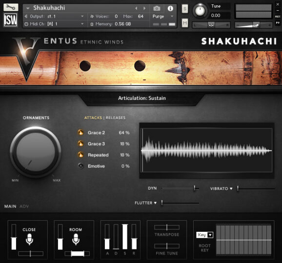 古风编曲必备之尺八音源Ethnic Winds Shakuhachi 音色 Windows/MacOS 康泰克音色-YU158-音频制作系统办公资源