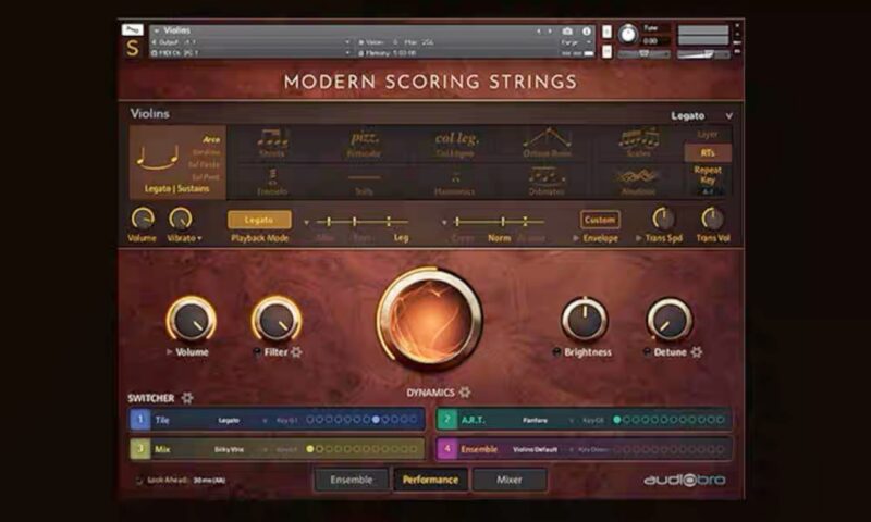 新LASS3弦乐!本体音色+扩展音色完整版 音源现代Socring Strings Windows/MacOS 康泰克音色-YU158-音频制作系统办公资源