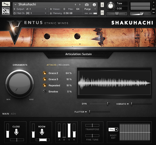 古风编曲必备之尺八音源Ethnic Winds Shakuhachi 音色 Windows/MacOS 康泰克音色-YU158-音频制作系统办公资源