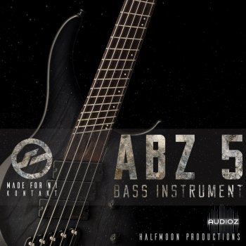ABZ 5贝斯Half Moon Productions ABZ 5 BASS INSTRUMENT 康泰克音色 Windows/MacOS-YU158-音频制作系统办公资源