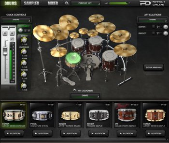 完美鼓Naughty Seal Audio Perfect Drums Factory Library v1.6.0音色库-YU158-音频制作系统办公资源