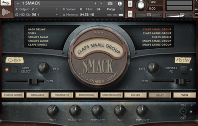 拍手 响指 小打 电鼓音源SMACK Claps Snaps Windows/MacOS 康泰克音色-YU158-音频制作系统办公资源