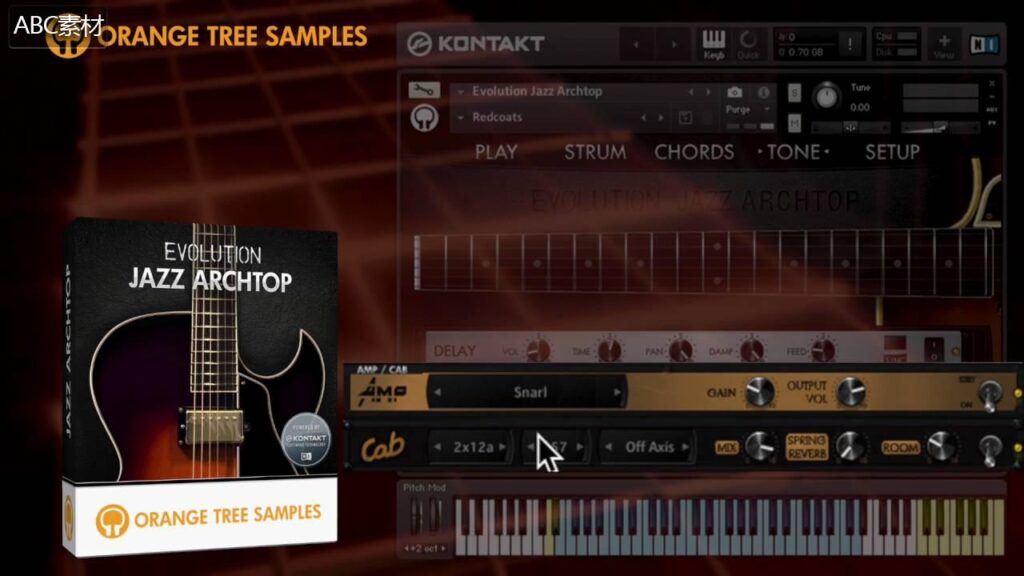 jazz吉他Orange Tree Samples Evolution Jazz Archtop Win/MacOS-YU158-音频制作系统办公资源