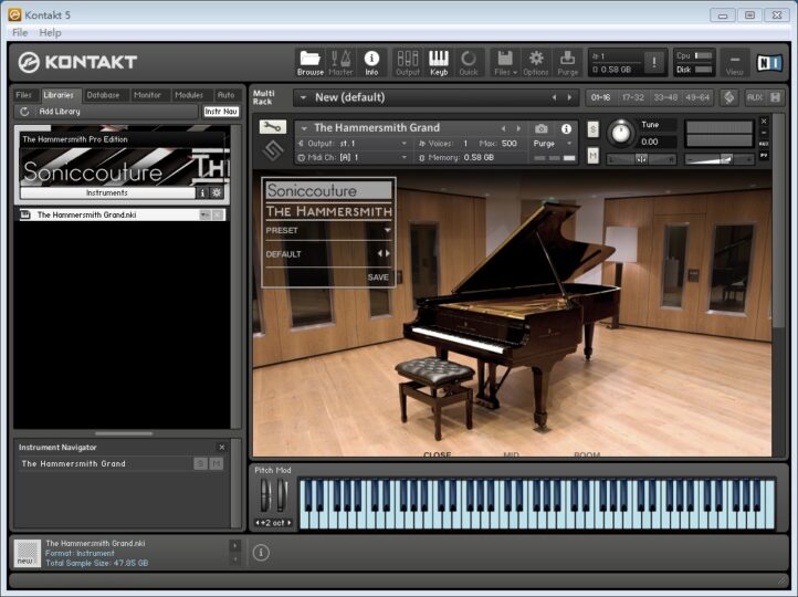 终极钢琴SonicCouture The Hammersmith Professional Editio音源 Windows/MacOS 康泰克音色-YU158-音频制作系统办公资源