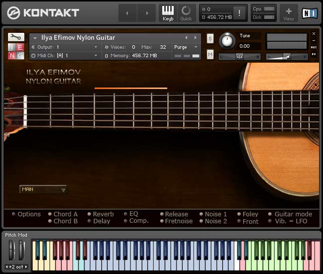 Ilya Efimov Nylon Guitar 尼龙吉他 康泰克音色 Windows/MacOS-YU158-音频制作系统办公资源