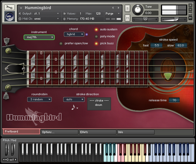 蜂鸟吉他Hummingbird 完整版民谣木吉它音色音源 康泰克音色 Windows/MacOS-YU158-音频制作系统办公资源