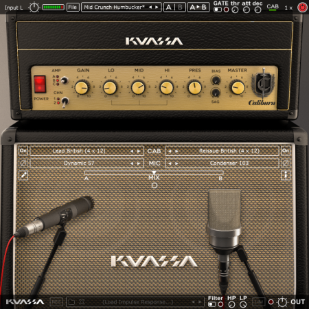 Kuassa Amplifikation Caliburn v1.0.5 吉他效果器 WiN/MacOS-YU158-音频制作系统办公资源