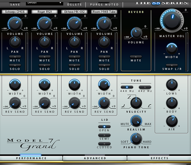 Model 7 Grand雅马哈C7大钢琴四件套 Windows/MacOS 康泰克音色-YU158-音频制作系统办公资源