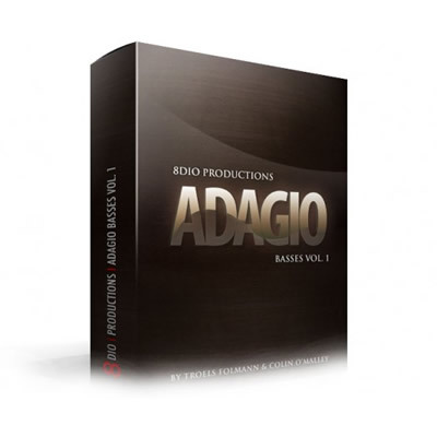 8Dio Adagio Basses Vol.1 KONTAKT低音提琴音源 Windows/MacOS 康泰克音色-YU158-音频制作系统办公资源