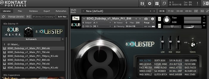 8Dio Dubstep V1舞曲专用音源loop电子音乐合成器 Windows/MacOS 康泰克音色-YU158-音频制作系统办公资源