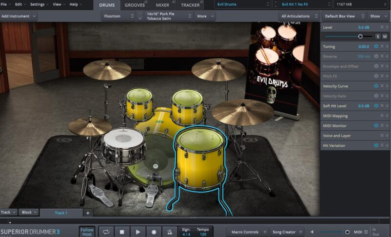 Toontrack superior drummer SL-EvilDrums 邪恶鼓扩展-YU158-音频制作系统办公资源