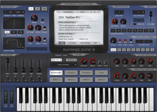 沙丘合成器Synapse Audio DUNE 3.0.4  Windows-YU158-音频制作系统办公资源