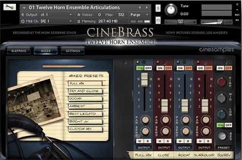 十二铜管合奏 CineSamples CineBrass Twelve Horn Ensemble Windows/MacOS 康泰克音色-YU158-音频制作系统办公资源