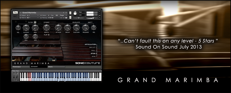 Soniccouture Grand Marimba 马林巴琴 康泰克音色 Win/MacOS-YU158-音频制作系统办公资源