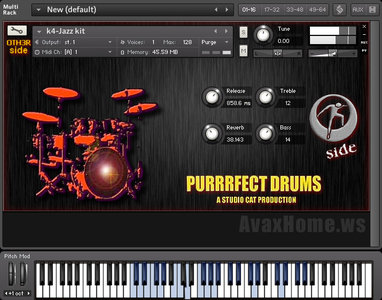 Purrrfect Drums 原声套鼓音色 Windows/MacOS 康泰克音色-YU158-音频制作系统办公资源