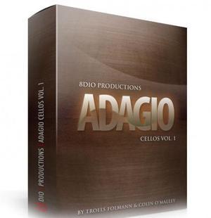 8Dio Adagio Cellos Vol.1.KONTAKT大提琴音源 Windows/MacOS 康泰克音色-YU158-音频制作系统办公资源
