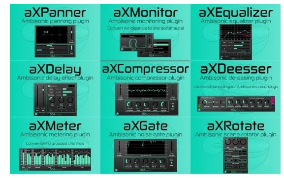 SSA Plugins aXPlugins Suite a3 v2022.09综合套装 WIN-YU158-音频制作系统办公资源