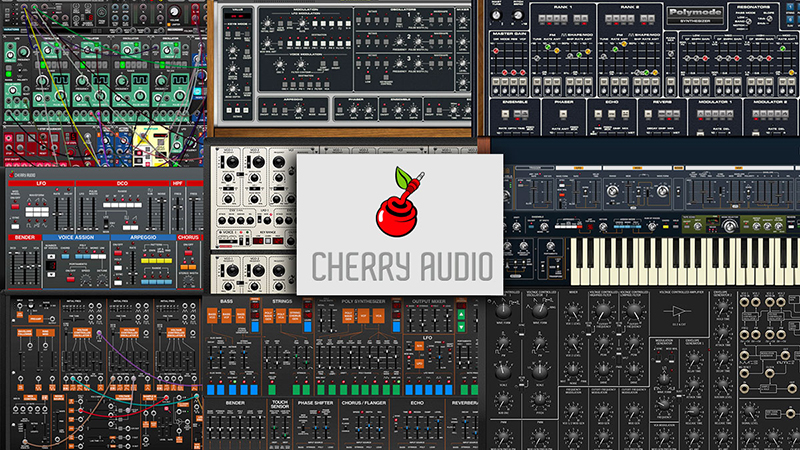 樱桃合成器套装！Cherry Audio Synth Bundle WIN-YU158-音频制作系统办公资源