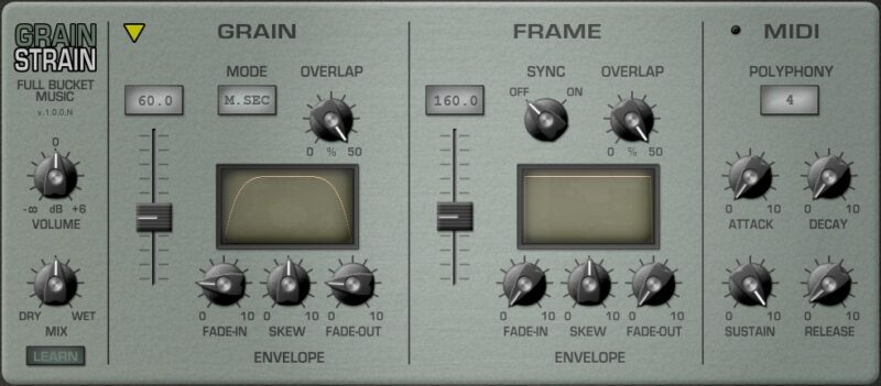 Grain Strain 效果器插件 WIN/MacOS-YU158-音频制作系统办公资源