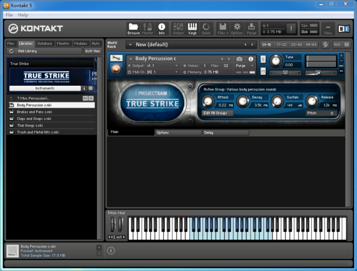 全套电影交响打击乐 ProjectSam True Strike 1+ 2 交响鼓音源 Windows/MacOS 康泰克音色-YU158-音频制作系统办公资源