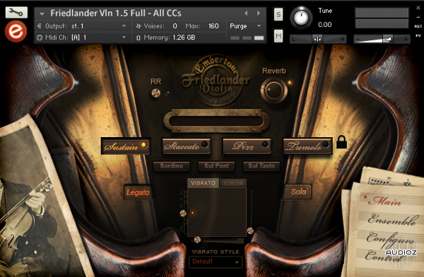 Embertone Friedlander Violin最好的小提琴独奏音源 Windows/MacOS 康泰克音色-YU158-音频制作系统办公资源