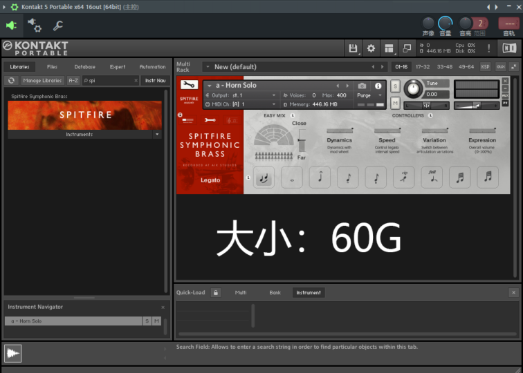 Spitfire Symphonic Brass 铜管音源音色库 喷火铜管乐音源 Windows/MacOS 康泰克音色-YU158-音频制作系统办公资源