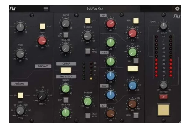 Audio Assault AA-551 Channel Strip v1.0.1 通道条插件 WIN-YU158-音频制作系统办公资源