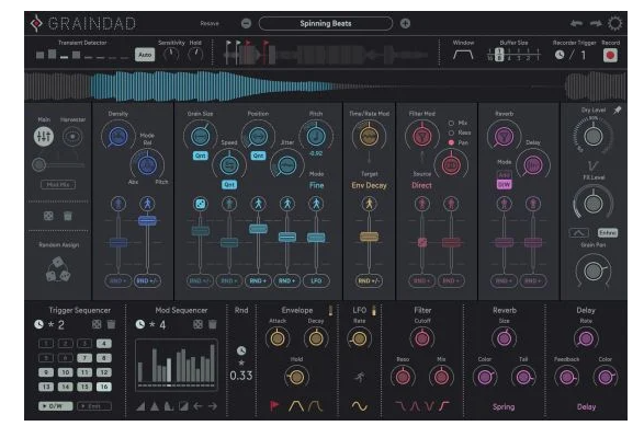 Sugar Bytes Graindad v1.0.1 Windows-YU158-音频制作系统办公资源