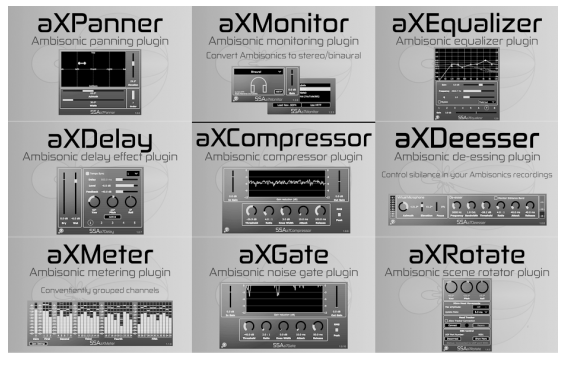 SSA Plugins aXPlugins Suite a1 v2022.09综合套装 WIN-YU158-音频制作系统办公资源