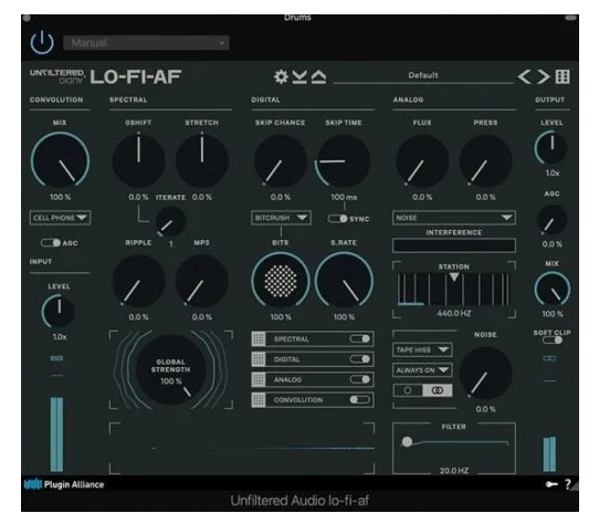 Unfiltered Audio LO-FI-AF v1.1.1 WIN-YU158-音频制作系统办公资源