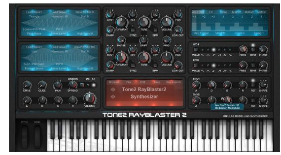 Tone2 RayBlaster 2.9.2合成器 Windows-YU158-音频制作系统办公资源