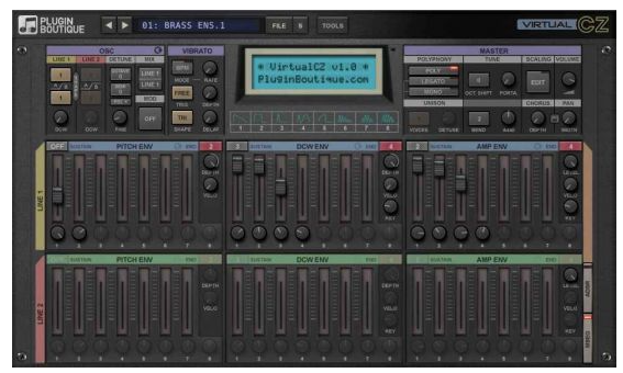 Plugin Boutique VirtualCZ v1.3.1 Windows-YU158-音频制作系统办公资源