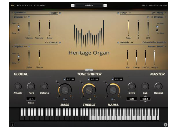 SoundFingers Heritage Organ 2.0管风琴 Windows/Mac-YU158-音频制作系统办公资源