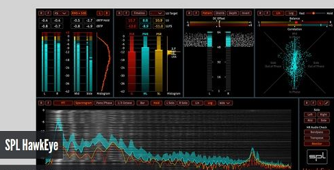 插件联盟 SPL HawkEye v1.1.0 VST3 AAX x64 R2R 分析仪 WIN-YU158-音频制作系统办公资源