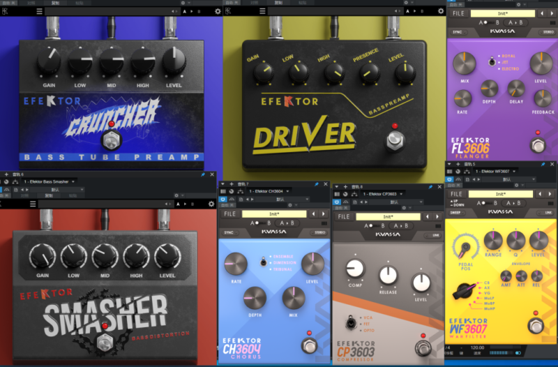 提取插件64位封装专用 Kuassa吉他效果套装-YU158-音频制作系统办公资源