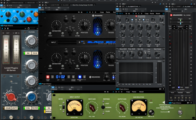 提取插件64位封装专用 Plugin Alliance(新版）180多个-YU158-音频制作系统办公资源
