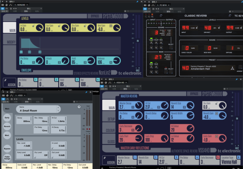 提取插件64位封装专用 TC Electronic（4件套）-YU158-音频制作系统办公资源