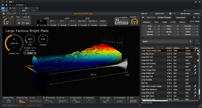 提取插件64位封装专用 HOFA-Plugins IQ-Reverb 混响-YU158-音频制作系统办公资源
