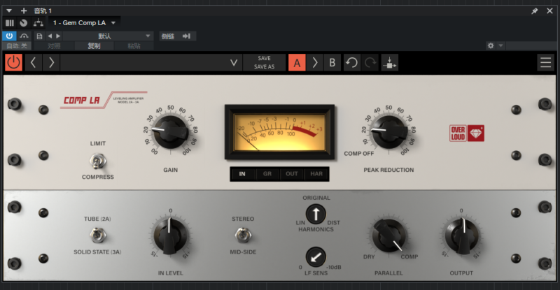 提取插件64位封装专用 宝石Overloud Gem Comp LA-64-YU158-音频制作系统办公资源