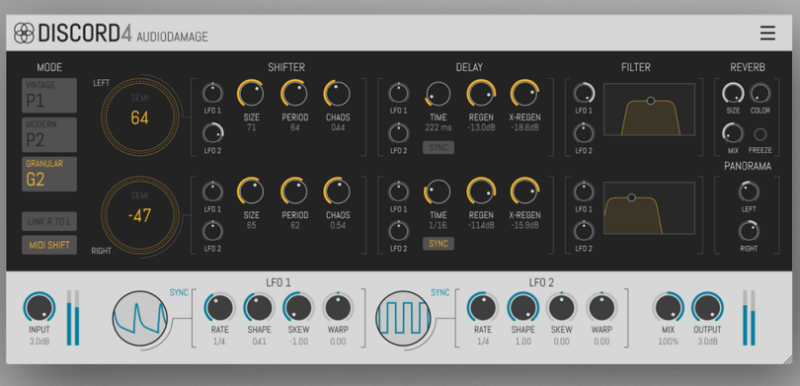 Audio Damage复合移调效果器Discord4 v4.0.1 WIN/MacOS-YU158-音频制作系统办公资源