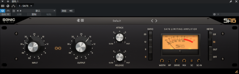 提取插件64位封装专用 Sonic Academy SA76压缩器-YU158-音频制作系统办公资源
