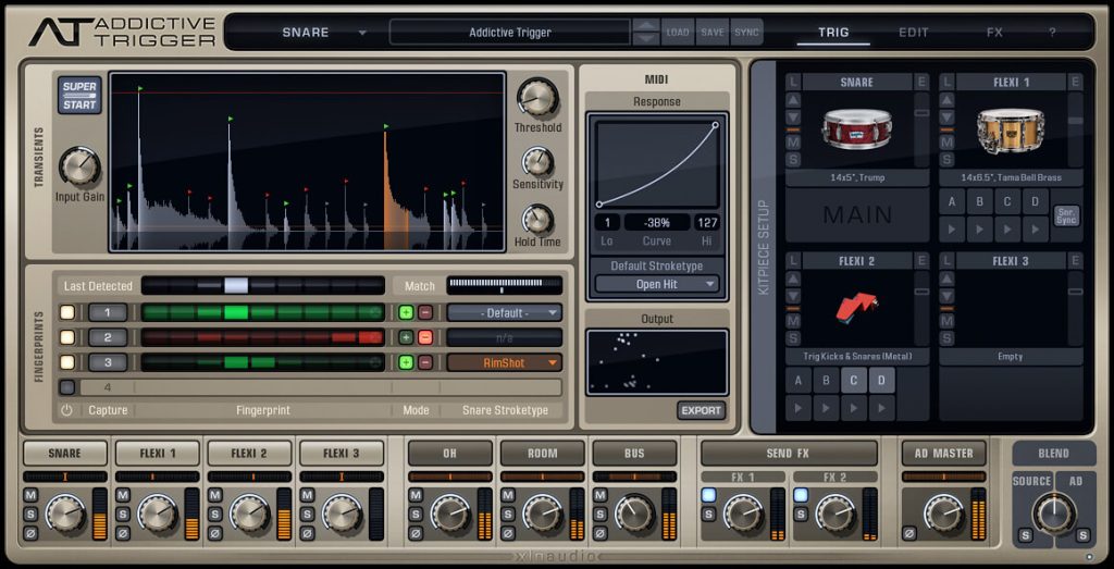 智能鼓点替换插件 XLN Audio Addictive Trigger v1.3.2 WIN&MAC-YU158-音频制作系统办公资源